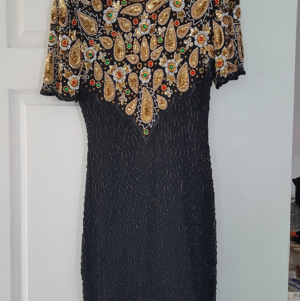Vintage Beaded Dress